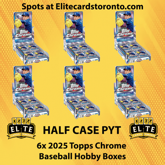 2025 Topps Chrome Baseball Hobby Half Case PYT - Break #2989