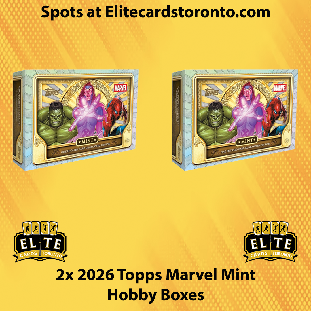 2x 2026 Topps Marvel Mint Hobby Break - Break #3517