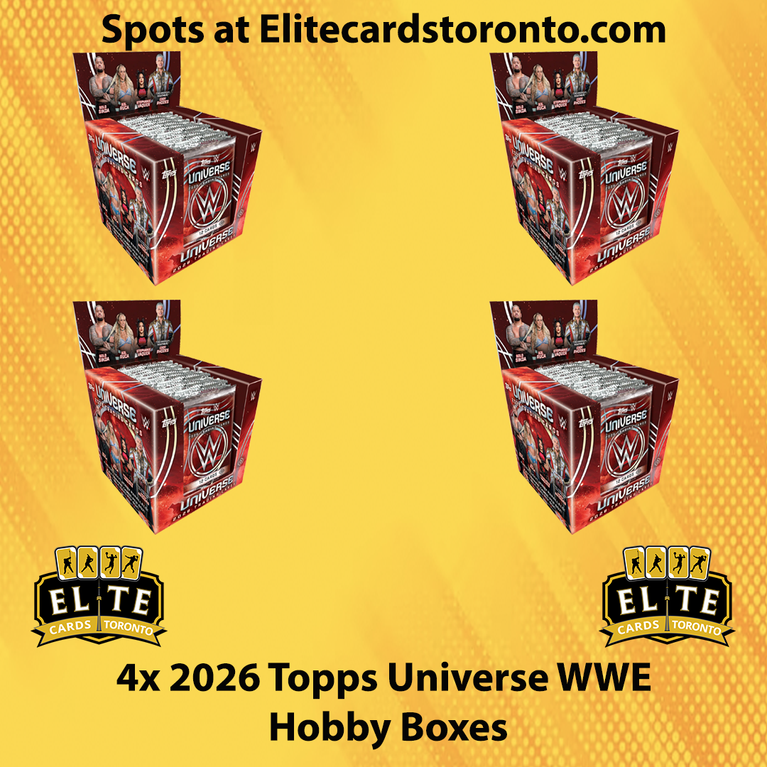4x 2026 Topps Universe WWE Hobby PYT - Break #3563