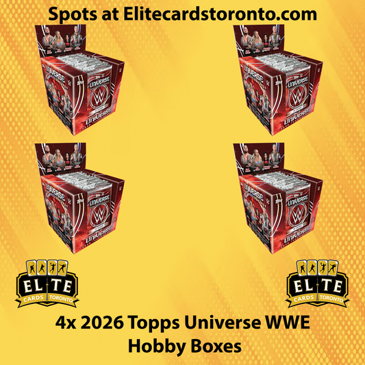 4x 2026 Topps Universe WWE Hobby PYT #2 - Break #3571