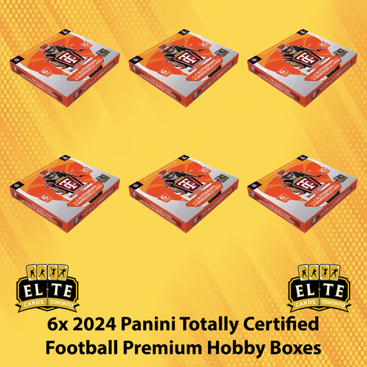 6 Box 2024 Panini Totally Certified Football Premium Hobby PYT - Break #2694