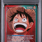 2025 ONE PIECE OP13 EN MONKEY D. LUFFY ALT ART LEADER #001 PSA 10