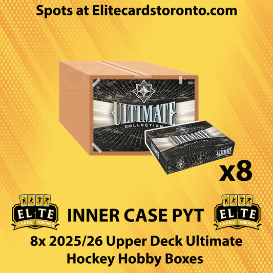 2025 - 2026 Upper Deck Ultimate Inner Case PYT (8 Box) #5 - Break #3479