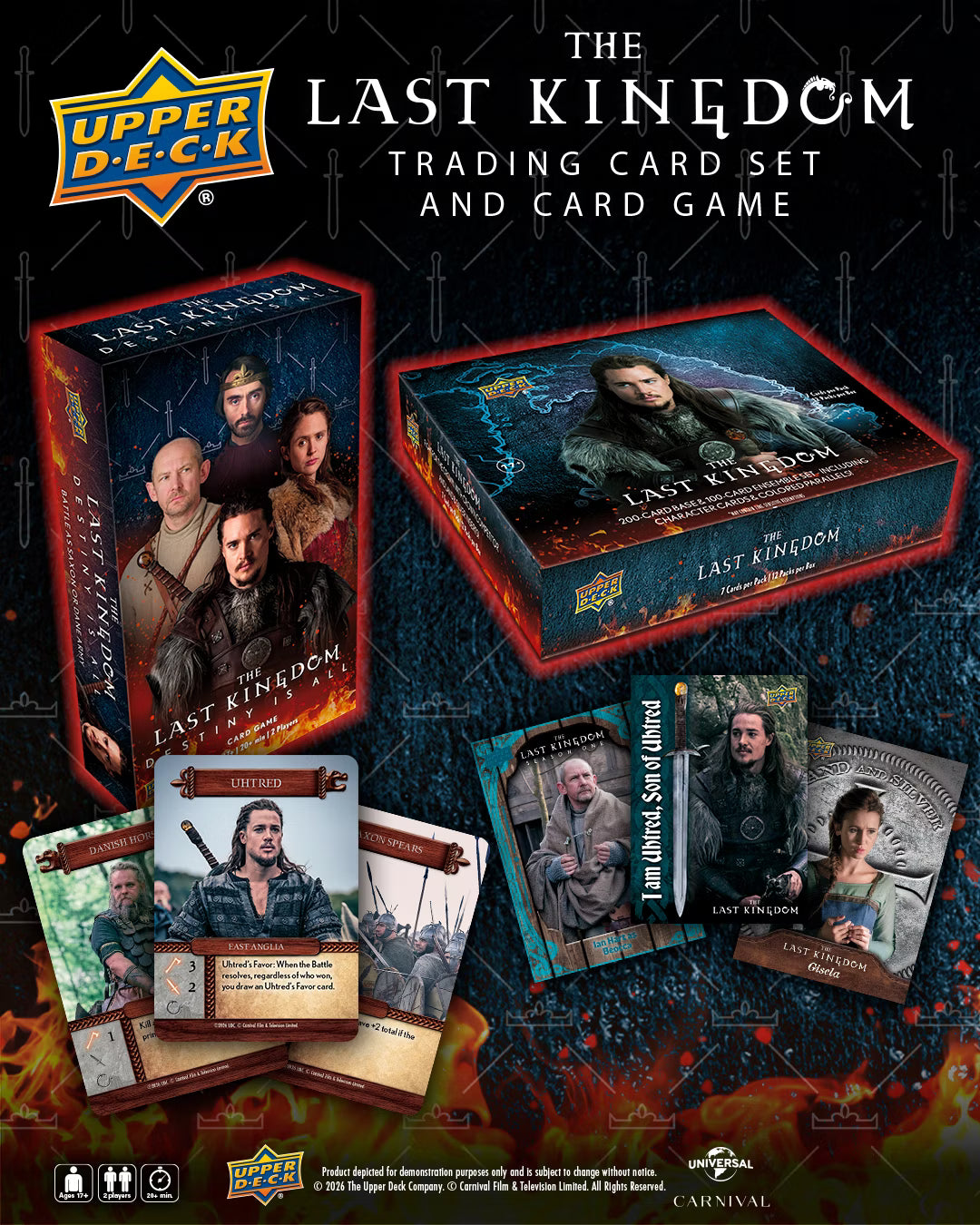 Upper Deck The Last Kingdom Destiny is All Card Game