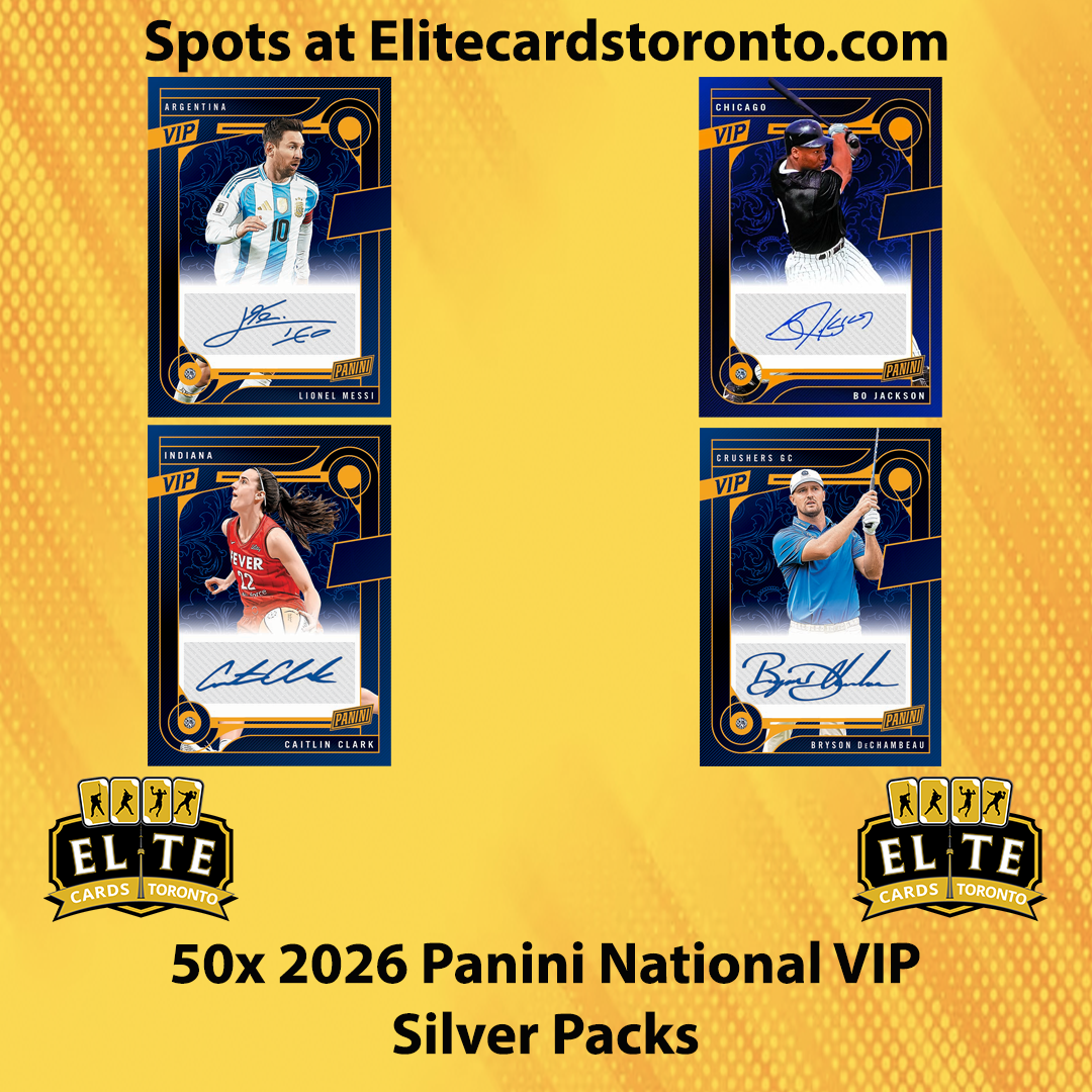 50x 2026 Panini National VIP Silver Pack Break - Break #3454