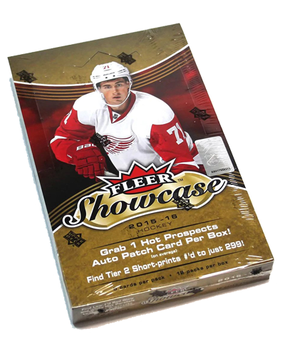 2015 - 2016 Upper Deck Fleer Showcase Hockey Hobby