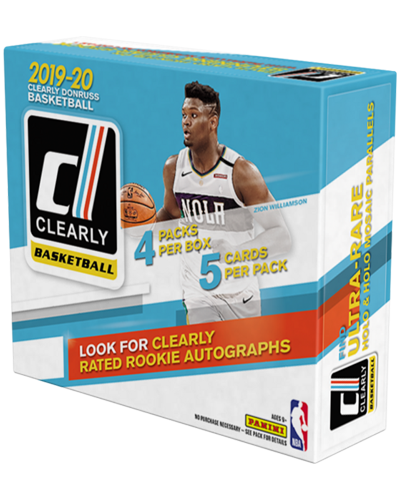 2019 - 2020 Panini Clearly Donruss Basketball Hobby Box