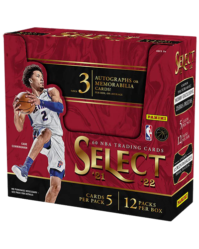 2021 - 2022 Panini Select Basketball Hobby