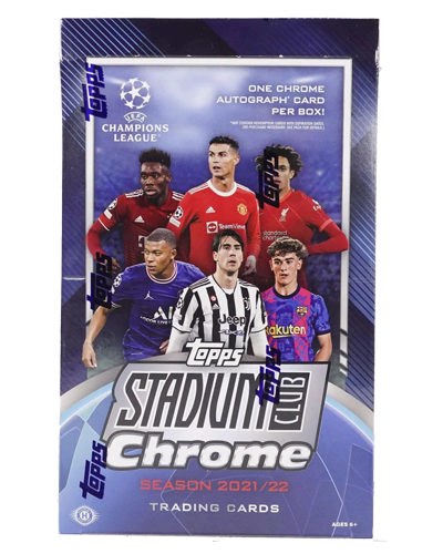 2021 - 2022 Topps UEFA Champions League Stadium Club Chrome Soccer Hobby